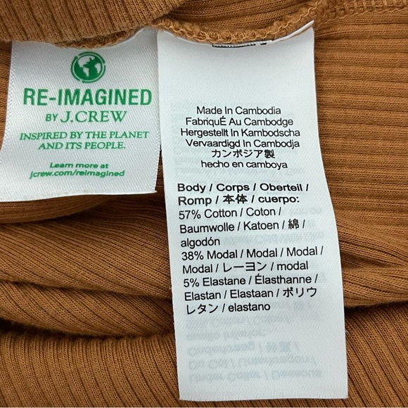 J. CREW Vintage Women's Ribbed Polo Shirt - Picture 8 of 9